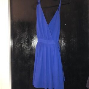 Sexy blue romper. Size M.